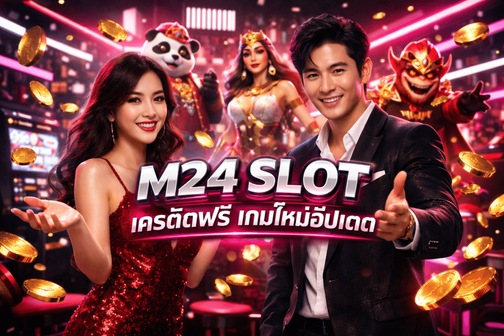M24 SLOT เครดิตฟรี เกมใหม่อัปเดต รวมเกมโบนัสแตกบ่อยให้เล่น